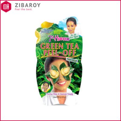 ماسک لایه بردار پاک کننده عمیق منافذ پوست عصاره چای سبز مناسب انواع پوست سون هون10 میل