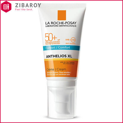کرم ضد آفتاب بی رنگ معطر لاروش پوزای مدل +Anthelios XL Comfort SPF50 مناسب پوست نرمال تا خشک حجم 50میل