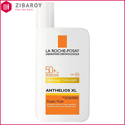 فلویید ضد آفتاب بی رنگ لاروش پوزای مدل +Anthelios XL SPF 50 مناسب پوست های حساس حجم 50 میل