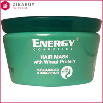 ماسک موی انرژی مناسب موهای رنگ شده و آسیب دیده حاوی پروتئین گندم حجم 500 میل