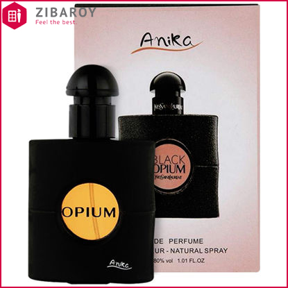 ادو پرفیوم جيبی زنانه آنیکا مدل Black Opium حجم 30 ميل