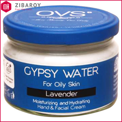 کرم شیشه ای آبرسان ا وی اس مدل Gypsy Water حاوی عصاره اسطوخودوس مناسب پوست چرب حجم 270 میل