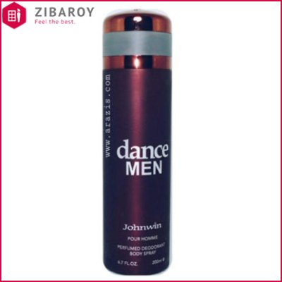 اسپری دئودورانت مردانه جان وین مدل Dance Men حجم 200 میل