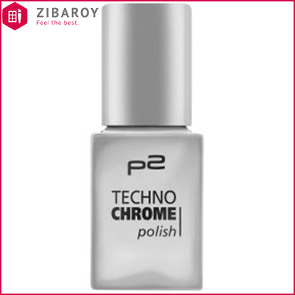 لاک ناخن کرومی پی 2 مدل Techno chrome