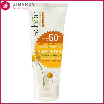 کرم ضد آفتاب رنگی SPF50 شون مناسب پوست خشک تا معمولی حجم 50 میل – رنگ طبیعی